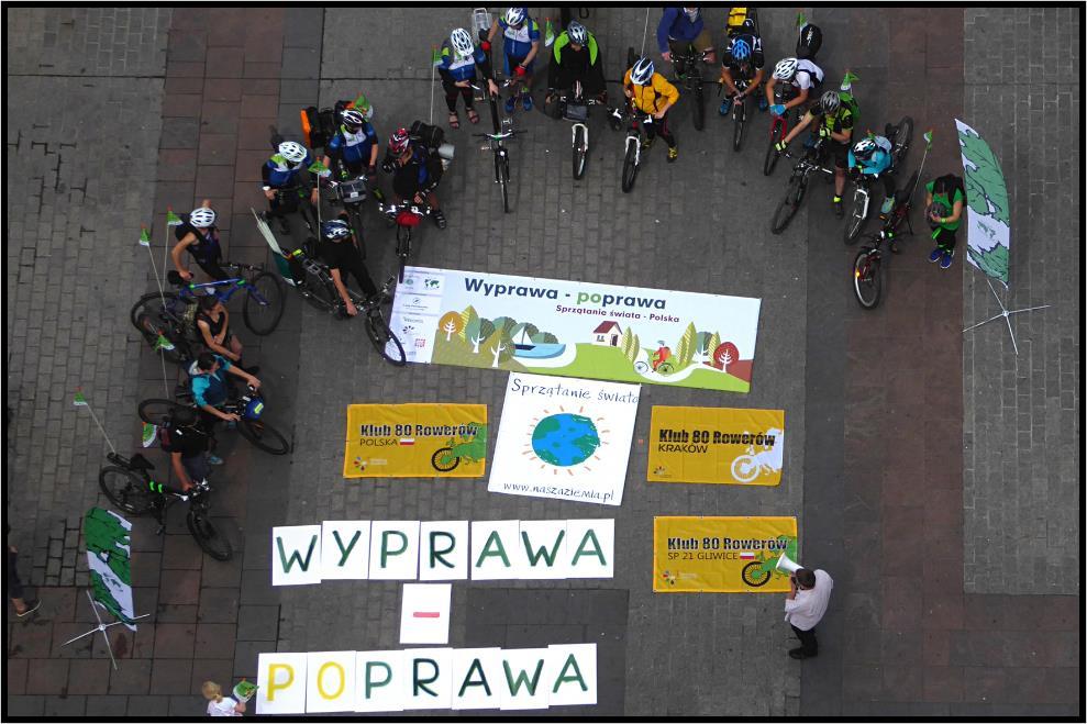 WYPRAWA POPRAWA EKOLOGICZNY RAJD ROWEROWY ORAZ REJS WPŁYŃ NA CZYSTE MAZURY Ekologiczny rajd rowerowy ścianą wschodnią (trasa: Kraków-Giżycko) Jednym z kluczowych elementów 22.