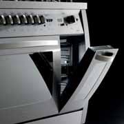 PŁYTA GAZOWA PIEKARNIK GAZOWY/ELEKTRYCZNY PŁYTA GAZOWA PIEKARNIK GAZOWY/ELEKTRYCZNY CSD 126GV+E/2Ci Curva Kuchenka gazowa stal satynowa wykończenie stal satynowa 7 palników gazowych zaworowych Seria