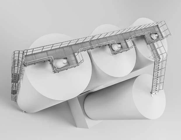 PLATFORMY OBSŁUGOWE I KOMUNIKACYJNE do zbiorników PLATFORMY STALOWE Główne zastosowanie