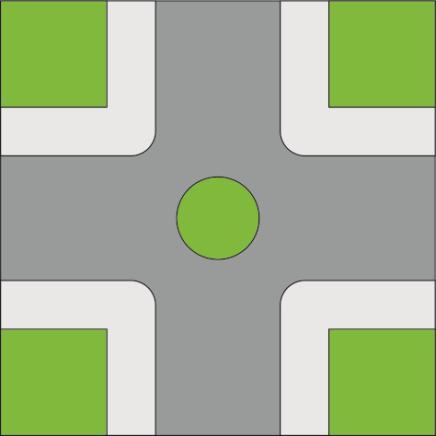 Punktami krytycznymi kontrapasów wyznaczonych w jezdni są skrzyżowania (przejazdy rowerowe i wjazdy na kontrapas) oraz łuki, szczególnie kiedy kontrapas znajduje się po ich stronie wewnętrznej.