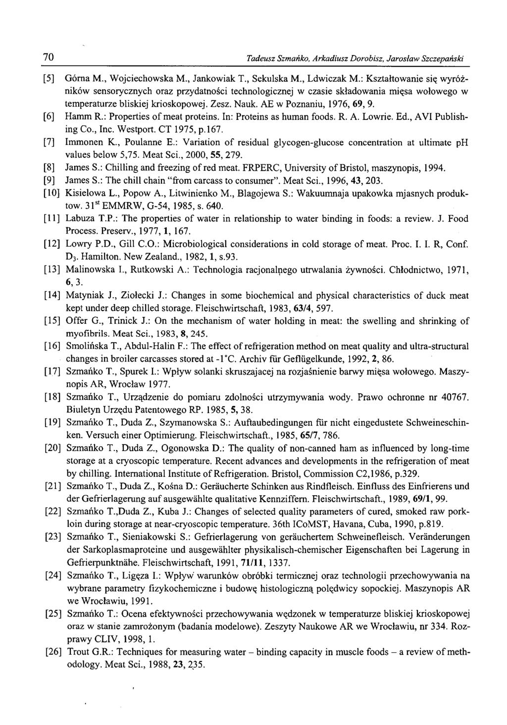 70 Tadeusz Szmańko, Arkadiusz Dorobisz, Jarosław Szczepański [5] Górna M., Wojciechowska M., Jankowiak T., Sekulska M., Ldwiczak M.