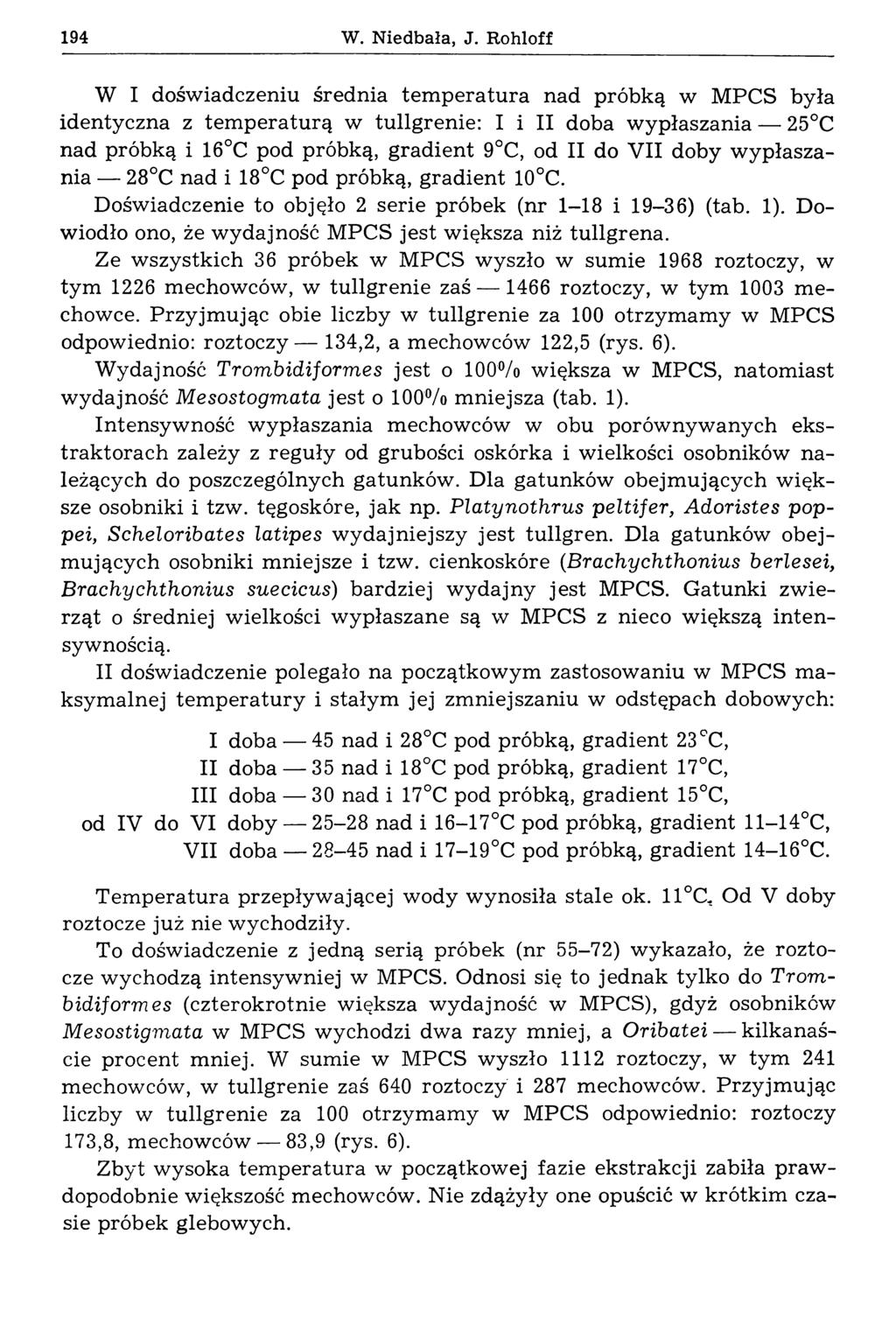 194 W. Niedbała, J.