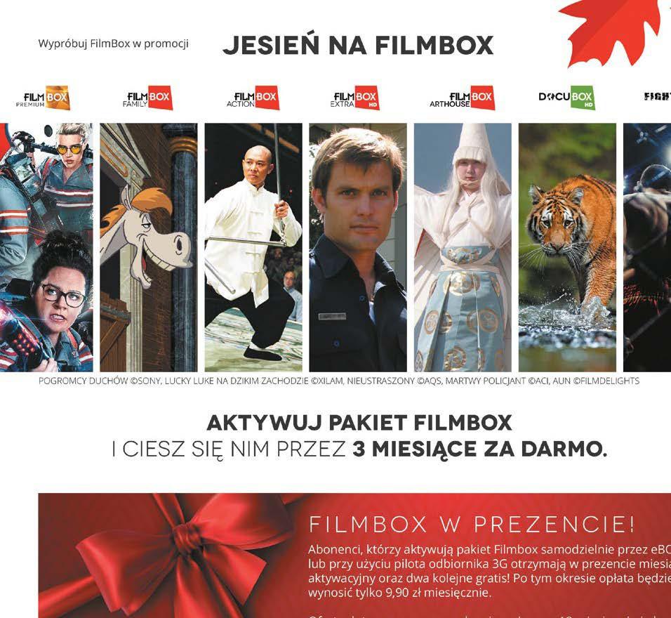 Promocja ograniczona czasowo i terytorialnie. Ceny abonamentu miesięcznego w złotych z VAT.