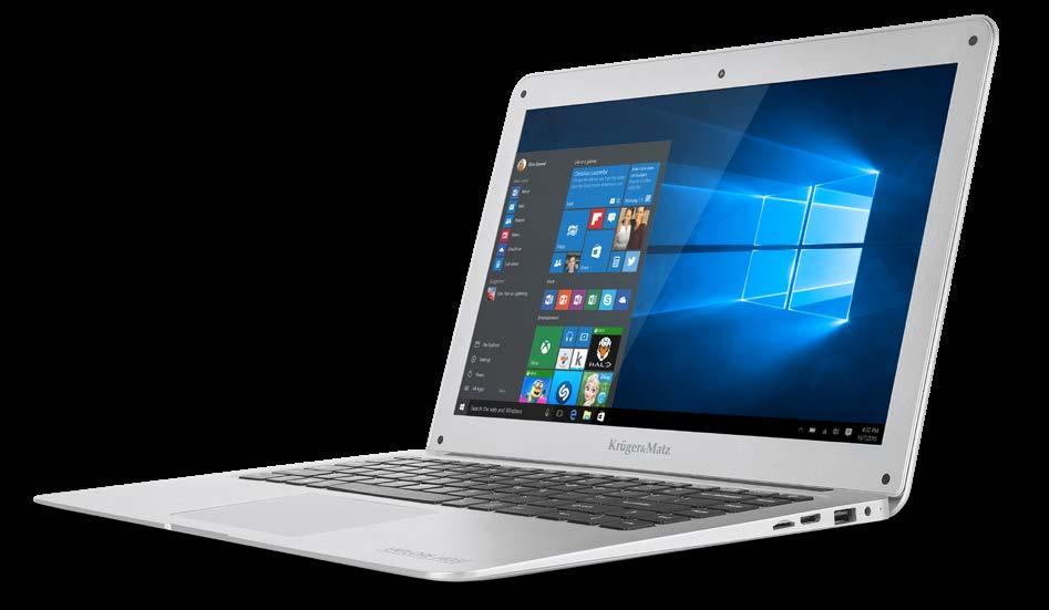 TABLET KRÜGER&MATZ EAGLE 1067 Ekran: IPS, 1280x800 px 4-rdzeniowy procesor: MTK MT8735, 64-bit, 1,3
