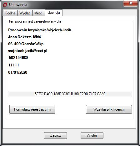 2. Kliknij atrybut, który chcesz umieścić w opisie płyty (stale możesz obserwować wprowadzane zmiany w okienku podglądu). 3. Jeśli chcesz zmienić dany atrybut kliknij go w okienku podglądu. 4.