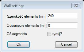 - Fundament Aby zmienić ustawienia rysowania 1. Wybierz z menu polecenia Ustawienia 2.