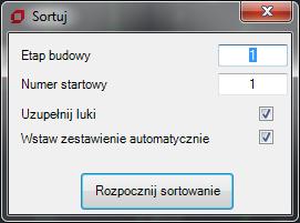 7.9. Polecenie Edytuj SN (scad_hc_edit_custom) Aby zmienić parametry płyt stropowych na podstawie geometrii 1. Kliknij kartę StropyCAD panel Płyty kanałowe Zmień SN. 2.