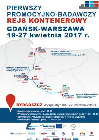 Oprócz powyższych działań Województwo Kujawsko-Pomorskie wystąpiło o wpisanie rejsu w plan wydarzeń ogólnopolskiego Roku Rzeki