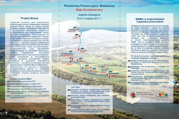 rejsu. Film dostępny na kanale Kujawsko-Pomorskiego Forum Wodnego na YouTube: wersja polska https://www.youtube.com/watch?