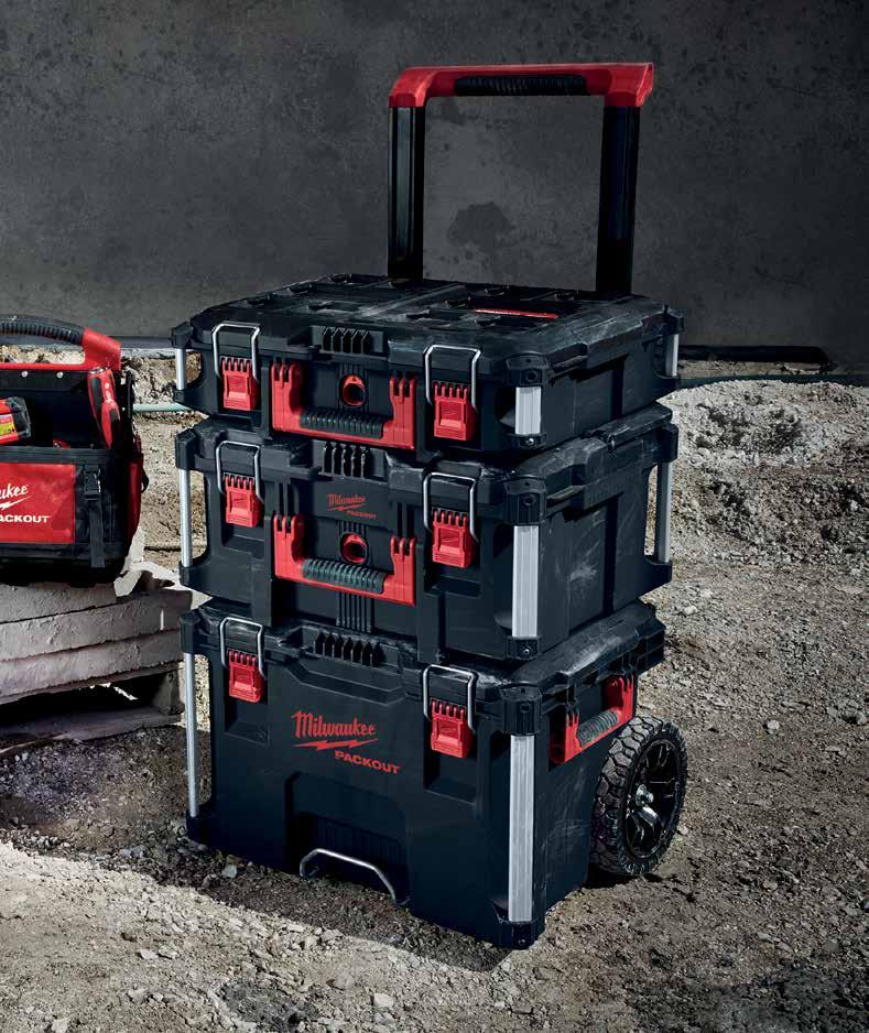 HEAVY DUTY NEWS // WRZESIEŃ - GRUDZIEŃ 208 SKRZYNIE PACKOUT CHARAKTERYSTYKA: Wykonane z odpornych na uderzenia