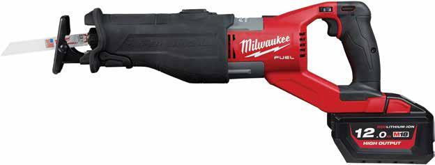 0 Ah Następna generacja silników bezszczotkowych POWERSTATE : Najmocniejszy silnik MILWAUKEE wykorzystujący magnesy wyższej klasy i 75% więcej miedzi w porównaniu do poprzednich silników Następna