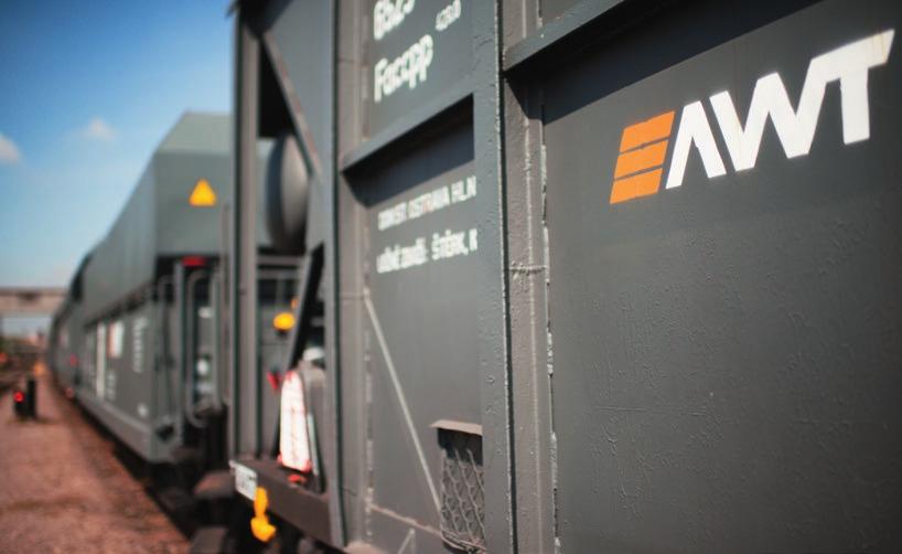 AWT oferuje kompleksowe usługi na trasach kolejowych (bocznicach) łącznie z usługami towarzyszącymi i administracją.