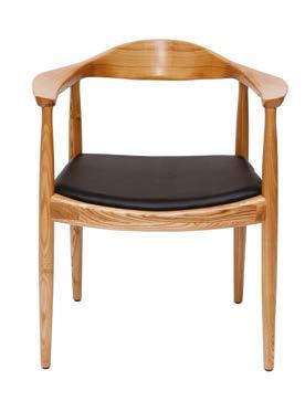 Ergonomiczna forma daje poczucie niezwykłej wygody i komfortu w najlepszym stylu. Miejsce przy stole w jadalni to jego środowisko naturalne.
