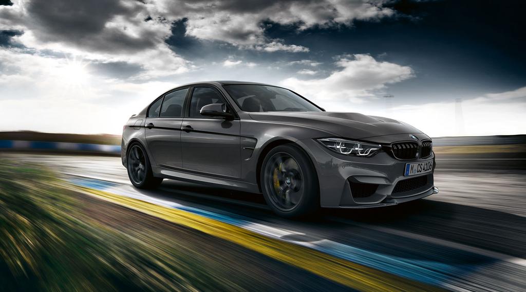 NOWE BMW CS. LEGENDA W BARDZIEJ ZADZIORNEJ ODSŁONIE. Nowe BMW CS to model specjalny BMW M GmbH i jednocześnie najmocniejsze seryjne wszech czasów.