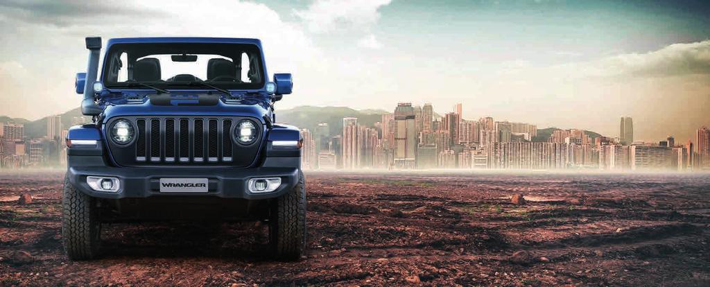 DWA ŚWIATY W JEDNYM Wydobądź ze swojego Jeep Wranglera to, co najlepsze, dzięki oryginalnym akcesoriom Jeep by Mopar.
