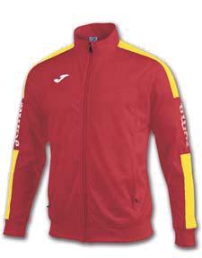 Logo wykonane techniką sitodruku na rękawach. Jacket with central zipper and zipped pockets. It includes ribbing at the waist and cuffs for optimal fit. Silk screen printed logos on the sleeves. Sr.
