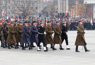 Narodowe Święto Niepodległości, plac Marszałka Józefa Piłsudskiego, Warszawa, 11 listopada 2014 r.