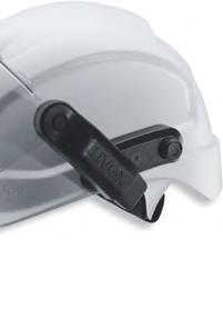002 można stosować z nausznikami uvex pheos K2H (mechanicznymi), nr art. 20.