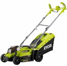 IntelliCell monitoruje i bilansuje poszczególne ogniwa, wydłużając czas pracy oraz zwiększa bezpieczeństwo akumulatora Szerokość koszenia 33 cm ułatwia poruszanie się po ogrodzie Jednopunktowa,