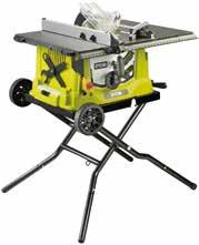 7 Numer Artykułu 5133002721 RTS1800ES-G Pilarka stołowa 1800 W Silnik o mocy 1800 W Stół odlewany z aluminium gwarantuje doskonałe podparcie i dokładne cięcie Przedłużana prowadnica boczna umożliwia