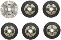 kompatybilne ze wszystkimi szlifierkami kątowymi 125 mm Diamentowa tarcza premium do cięcia kamienia szybko i dokładnie RAK6AGD125 5132003149 Zestaw brzeszczotów szablastych do drewna i metalu (3 szt.