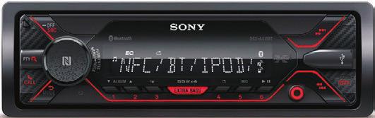 14 11 4 x 50 Wat Radio NS-X800 wejście kamery cofania BT Sound Ref.