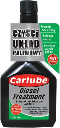 Dodatkowo zabezpiecza metalowe części układu przed korozją,