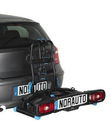 : 6510 7 6 Platforma Rapidbike 3R Dzięki montażowi na hak nie trzeba dźwigać rowerów na dach samochodu (jak w przypadku uchwytów na dach).