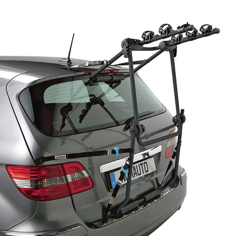 Dzięki funkcji odchylania można otwierać bagażnik bez demontażu rowerów. Ref.: 2181615 Rapidbike 4R 9, 8, Ref.