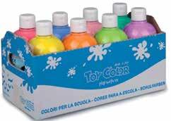 Farby sensoryczne Zestaw 6 sensorycznych farb do malowania palcami, każdy kolor ma inną