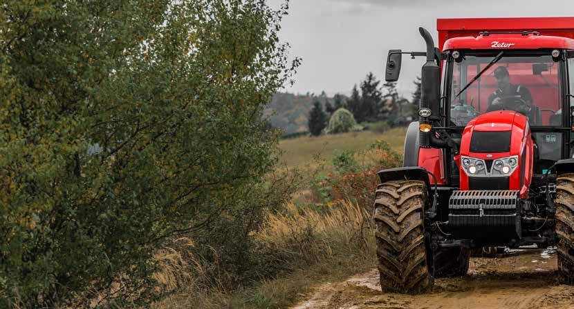 SILNIK CIĄGNIKI ZETOR NAPĘDZANE SĄ SILNIKAMI WŁASNEJ KONSTRUKCJI.