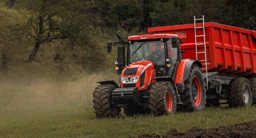 SKRZYNIA BIEGÓW Skrzynie biegów do ciągników serii Forterra zostały zaprojektowane i są produkowane samodzielnie w firmie ZETOR.