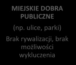 wykluczenia MIEJSKIE DOBRA PUBLICZNE (np.