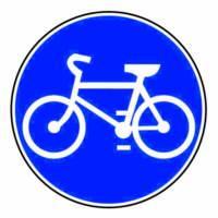 rowerem i po jezdni, i po poboczu. 19. Na drodze, na której obowiązuje przedstawiony znak (zakaz wyprzedzania): 20.
