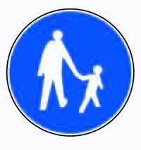 Znak ten: a) gwarantuje bezpieczne przejście przez jezdnię, b) oznacza miejsce przeznaczone do przechodzenia