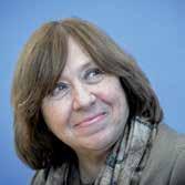 V roku 2015, štyridsaťpäť rokov po Alexandrovi Solženicynovi, udelili Nobelovu cenu za literatúru bieloruskej spisovateľke Svetlane Alexijevič.