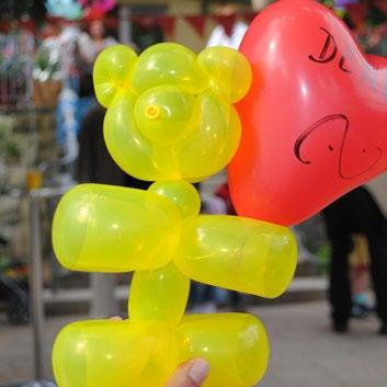 Opisy stoisk animacyjnych Skręcanie baloników Kolorowe stoisko dla każdego!