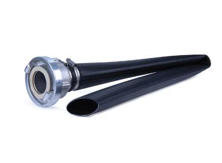 Zakres średnic wewnętrznych węży do wody i powietrza sięga od 4 do 320 mm. Ciśnienia robocze do 207 bar.