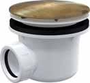 A471CR-60 Zestaw odpływowy brodzikowy, chrom A491CR Zestaw odpływowy brodzikowy, chrom < 50 mm < 50 mm Katalog produktów 2018 < 50 mm OBNIŻONA WYSOKOŚĆ OBNIŻONA