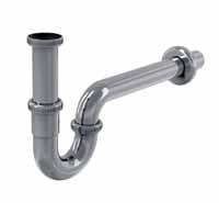 124 Syfony umywalkowe A403 Półsyfon umywalkowy DN32 DESIGN metalowy, małogabarytowy A431 Półsyfon umywalkowy DN32 z nakrętką 5/4",