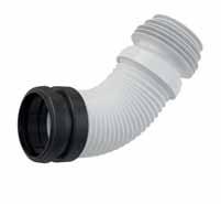 22 A90-45 Przyłącze WC kolano 45 230 450 mm 2 5 s z t 400 szt 2 0 s z