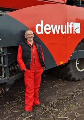 Oferta Dewulf jest korzystna z każdego punktu widzenia: kombajny są wykonane z wysokiej jakości, wytrzymałych standardowych podzespołów powszechnie dostępnych i prostych w wymianie.