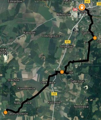 5 Gęsiniec Dębniki Biały Kościół Wąwolnica Dankowice Nieszkowice Skoroszowice