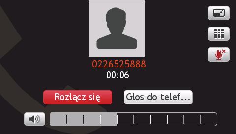 Uwaga: Połączenia międzynarodowe wymagają dołączenia do numeru telefonicznego kodu kraju. W Mio, kod kraju jest oddzielony od reszty numeru przez +.