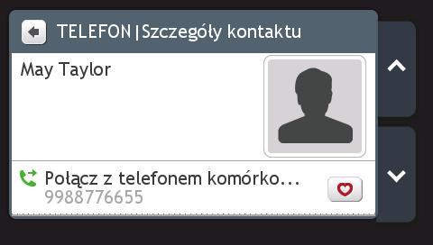 Jak zapisać kontakt w Ulubionych?