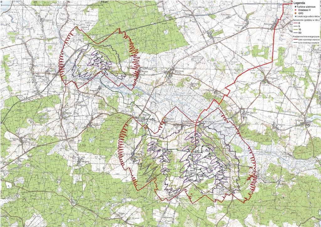 podprojektów Karżcino, Wrzeście-Kępno, Bięcino i Głuszynko-Grapice Rysunek 16 Mapa