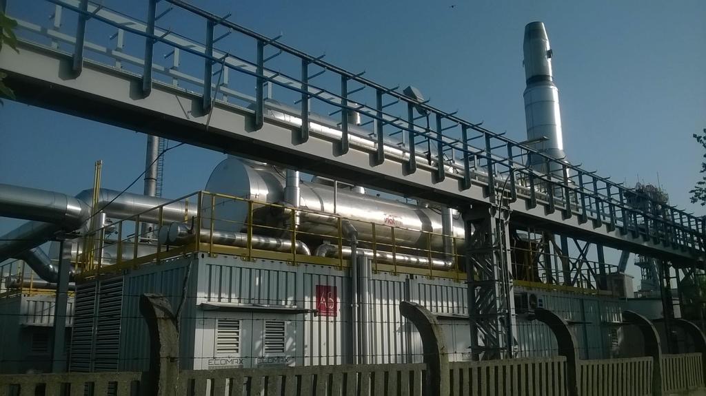 Instalacja metanowa na KWK Budryk (2x 4MW).