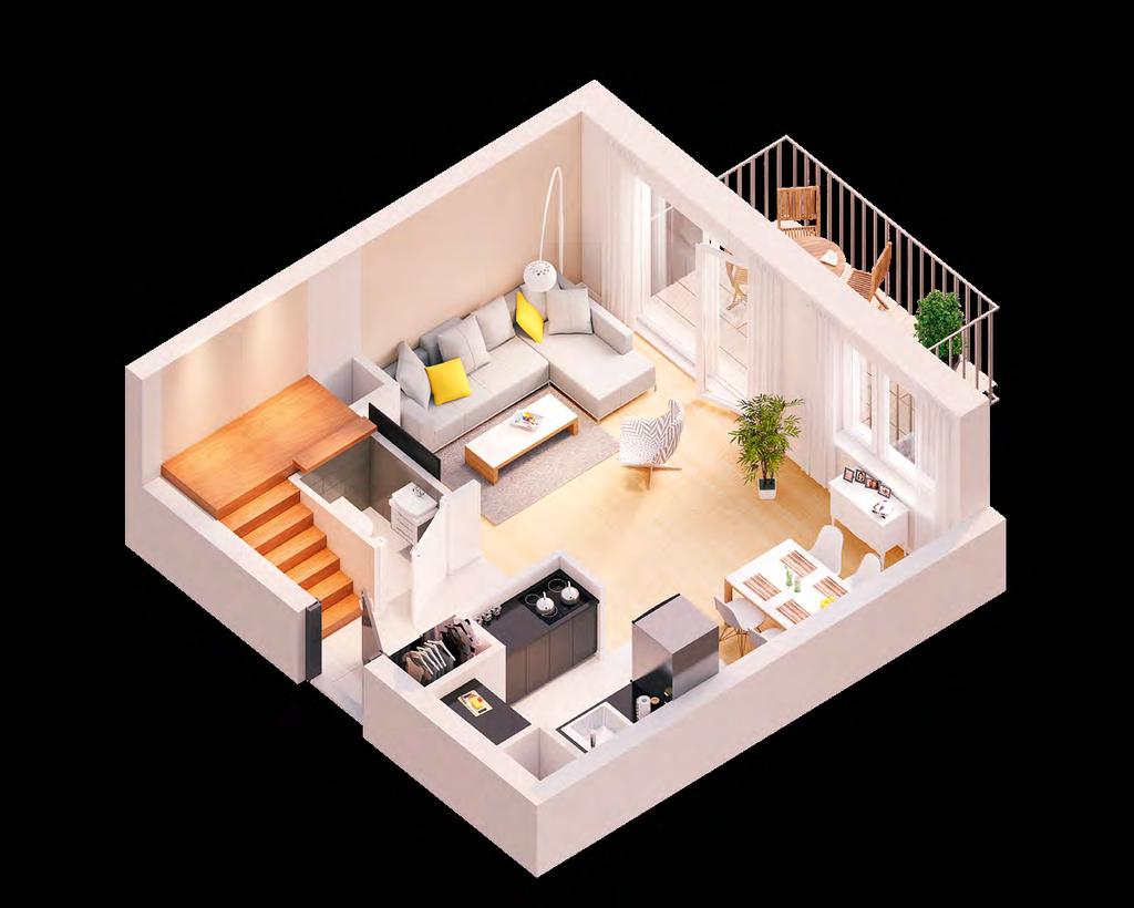 WC 1,12 m 2 4.