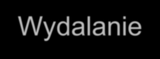 Wydalanie Zmiana ph moczu - zakwaszenie moczu (dieta mięsna) wzrost wydalania zasad - alkalizacja moczu (NaHCO3, dieta jarska) wzrost wydalania kwasów Zwiększenie