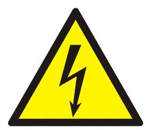 Znaki ostrzegawcze i ich znaczenie i znak informujący ostrzeżenie przed porażeniem prądem elektrycznym znak ostrzegawczy przed istniejącym zagrożeniem życia lub zdrowia 1.